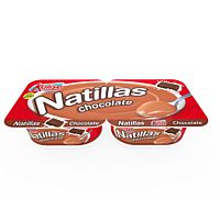 Kalise natillas sabor chocolate con leche 2 x 135 g