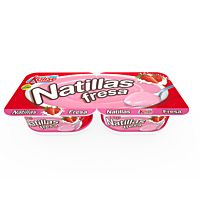 Kalise natillas sabor fresa 2 x 135 g