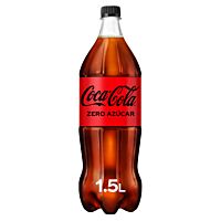 Coca-Cola refresco de cola zero 1,5 l COCA COLA