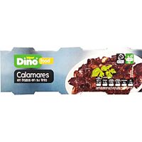 HiperDino calamares en su tinta 3 x 80 g
