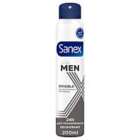 Sanex desodorante spray Invisible men 24H 200 ml