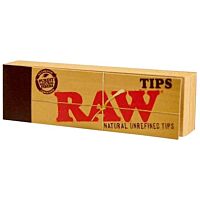 Raw filtros carton tips natural 50 ud