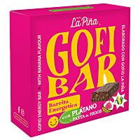 La Piña Gofibar barritas de gofio y plátano 5 x 35 g