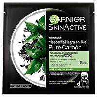 Garnier skin active mascarilla facial carbón puro 32 ml