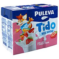 Puleva Tido batido sabor fresa 6 x 200 ml