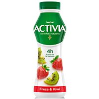 Danone Activia yogu bebible de fresa y kiwi 280 g