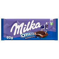 Milka tableta de chocolate con Oreo 92 g