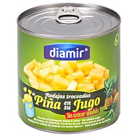 Diamir piña en su jugo troceado 425 g