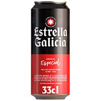 Estrella Galicia cerveza especial 33 cl