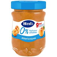 Hero confitura de albaricoque 0 % azúcares añadidos 280 g