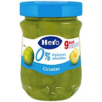 Hero confitura de ciruela 0 % azúcares añadidos 280 g