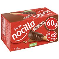 Nocilla palitos de crema cacao original 60 g