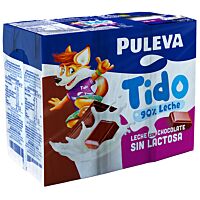 Puleva Tido batido sabor chocolate sin lactosa 6 x 200 ml