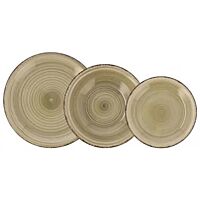 QD Aqua vita vajilla gris perla 18 piezas