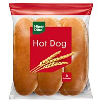 HiperDino Hotdog 6 x 330 g