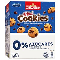 Artiach galletas Marbú mini cookies 0 % azúcares 120 g