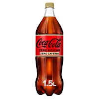 Coca-Cola refresco de cola zero zero 1,5 l COCA COLA