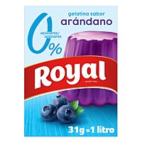 Royal gelatina en polvo sabor arándano 0 % 31 g