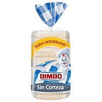 Bimbo pan de molde sin corteza 450 g