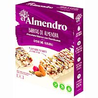 El Almendro barritas de almendra con chocolate blanco 4 x 25 g