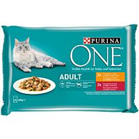 Purina One gato junior pollo y buey 4 x 85 g