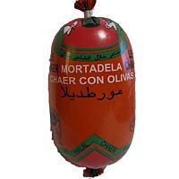Halal Chaer mortadela olivas halal 280 g