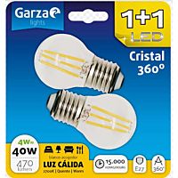 Bombilla led 4w e27 470lm 27k bl 1+1