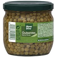 HiperDino guisantes muy finos 330 g