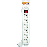 Alargador enchufe 6 tomas 3 m