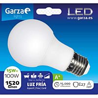 Bombilla led std 15w e27 240º 1520lm 65k bl