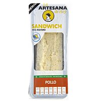 Artesana sandwich pasta pollo 110 g