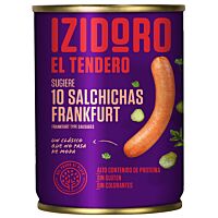 Izidoro salchichas Frankfurt 10 ud