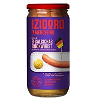 Izidoro salchichas Bockwurst 8 ud
