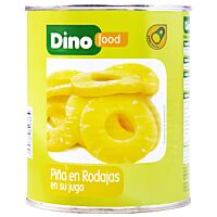 HiperDino piña en rodajas en su jugo 852 g