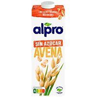 Alpro bebida de avena baja en azúcares 1 l