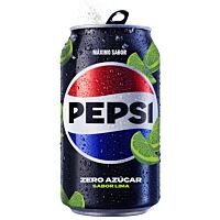 Pepsi refresco de cola y lima zero 33 cl