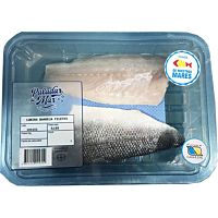 Paladar de Mar lubina filete en bandeja aprox 250 gr