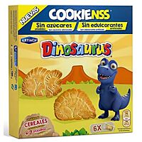 Artiach galletas Dinosaurus sin azúcares 185 g