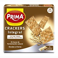Prima galletas crackers integrales 500 g