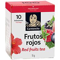 Carmencita té con frutos rojos 10 ud