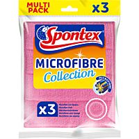 Spontex bayetas microfibras con esponja 3 ud
