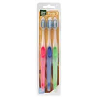 HiperDino cepillo dental básico duro 3 ud