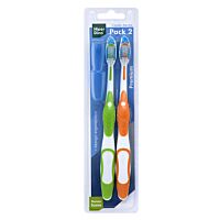 HiperDino cepillo dental premium suave 2 ud