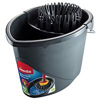 Vileda cubo vileda wring & go gris