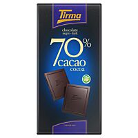 Tirma tableta de chocolate negro 70 % 125 g