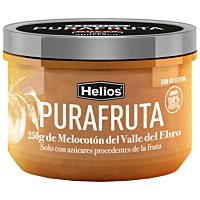 Helios Purafruta para untar sabor melocotón sin gluten 250 g