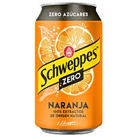 Schweppes refresco de naranja zero 33 cl