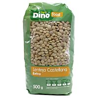 HiperDino lentejas castellanas 500 g