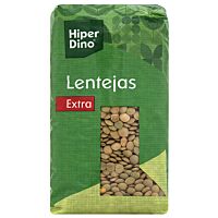 HiperDino lentejas castellanas 500 g