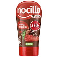 Nocilla crema de cacao original boca abajo 320 g